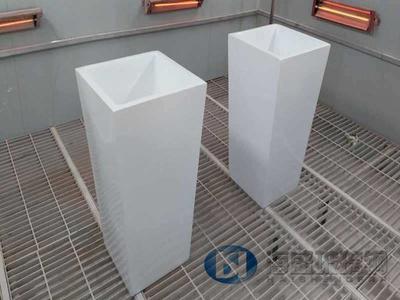 白色玻璃鋼花盆