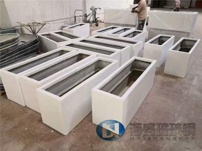 玻璃鋼長方形花盆廠家