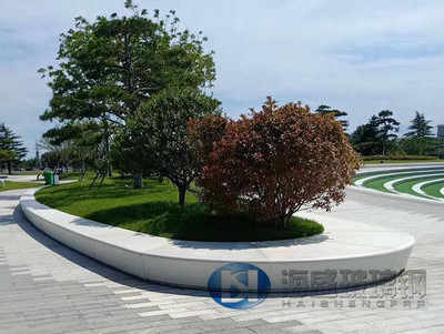 戶外大型玻璃鋼樹池座凳