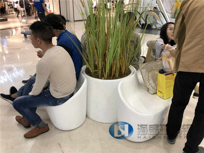 003玻璃鋼樹池花池座椅