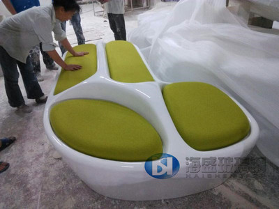 玻璃鋼軟包座椅定制