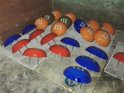 LOGO字母玻璃鋼造形