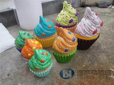 香港防真冰淇淋雕塑