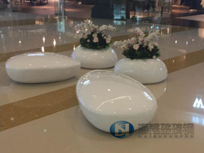 玻璃鋼水滴組合椅