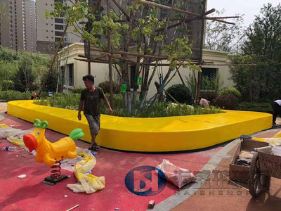 戶外大型玻璃鋼樹池凳