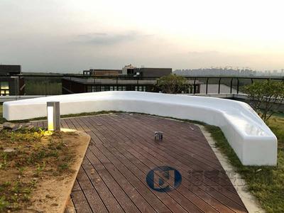 異形戶外玻璃鋼座凳