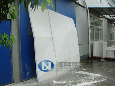 室內(nèi)玻璃鋼背景墻板