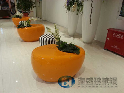 玻璃鋼花池休閑椅