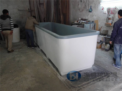 玻璃鋼養(yǎng)魚池造形定做