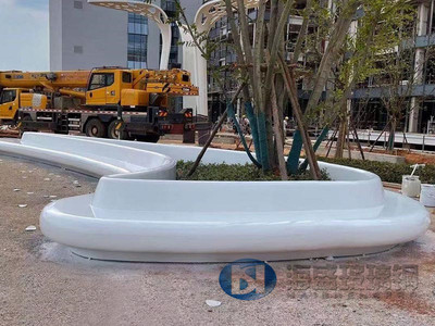 玻璃鋼大型樹池花池凳