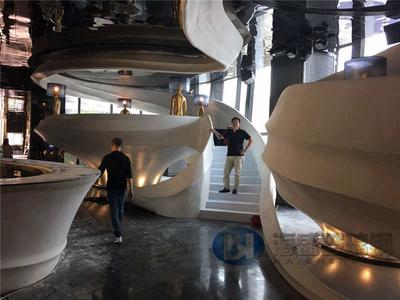 南寧玻璃鋼飄帶裝飾造型