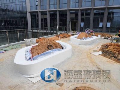 玻璃鋼花池樹池定做