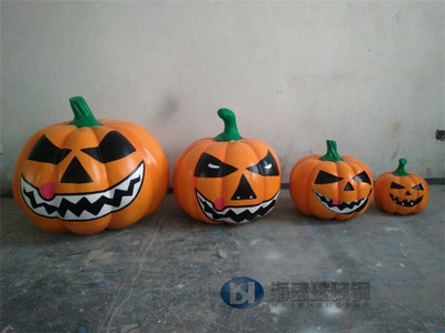 玻璃鋼南瓜雕塑