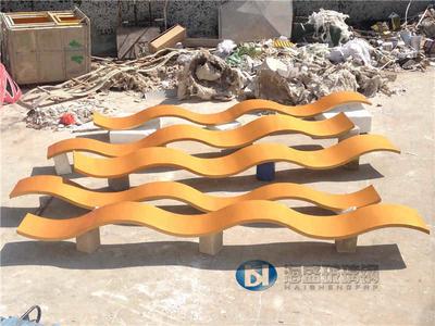 玻璃鋼背景墻線條造型