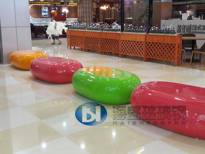 玻璃鋼石頭座椅