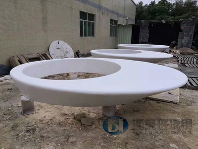 圓形大型玻璃鋼樹池凳