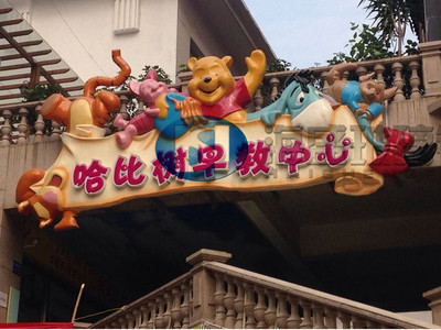 門(mén)樓玻璃鋼招牌