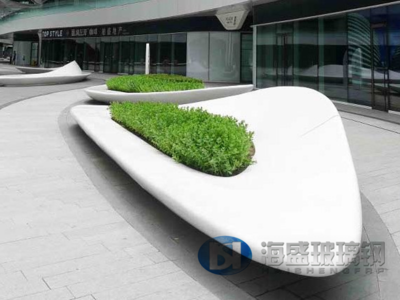 戶外玻璃鋼種植槽坐凳